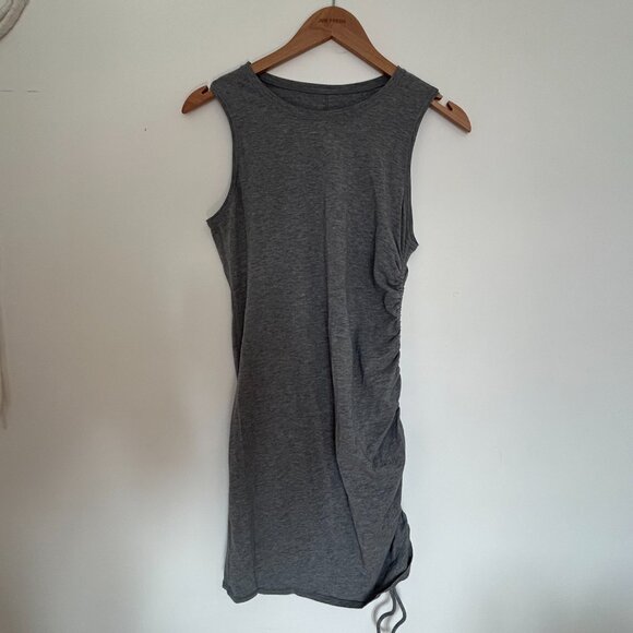 Lululemon Cinch It Dress Heathered Medium Grey Size 6 - Picture 5 of 9